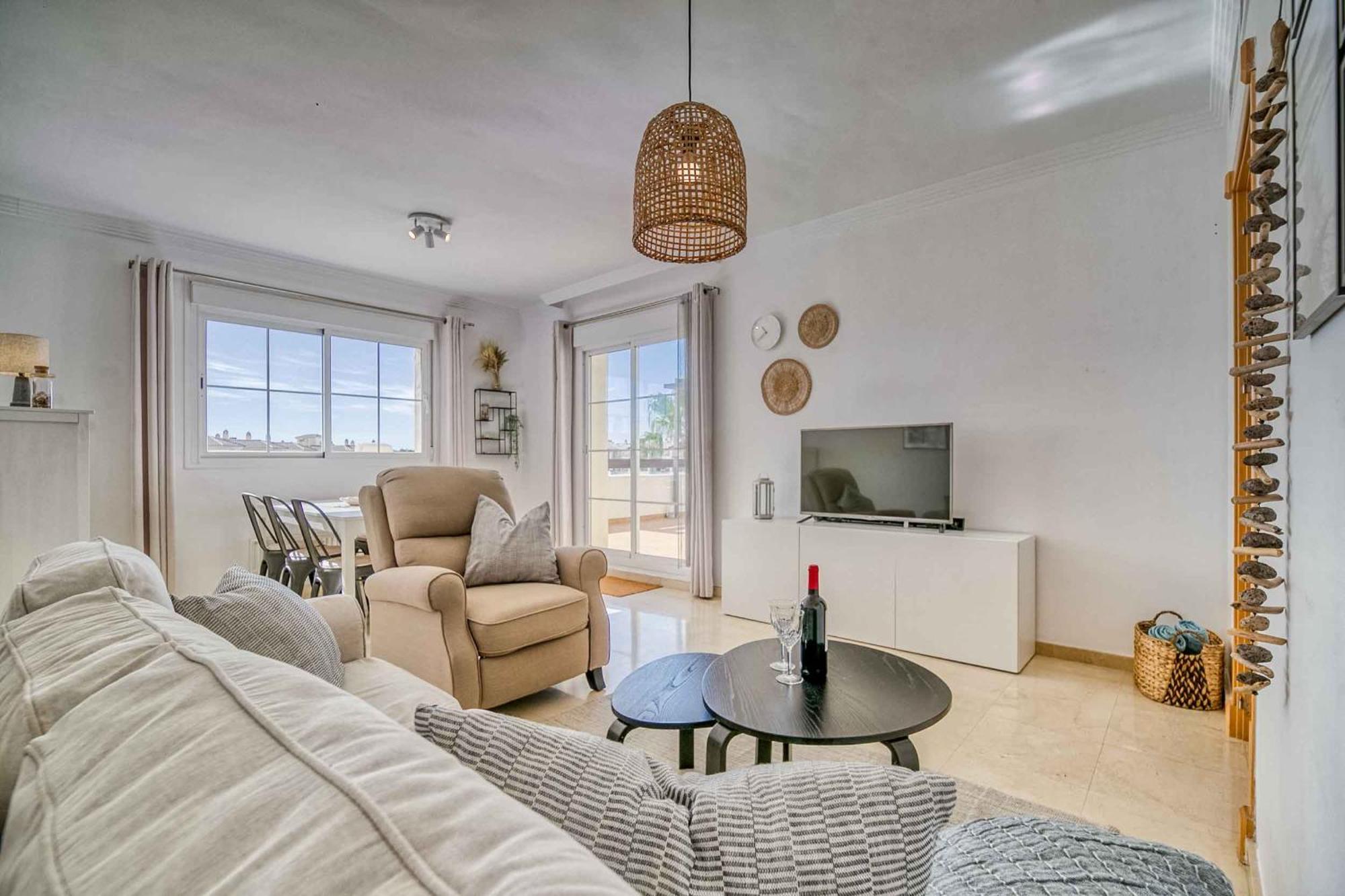 דירות בנאלמדנה 116 - Penthouse With Views And Pool, 5Min Away From Golf Course! מראה חיצוני תמונה